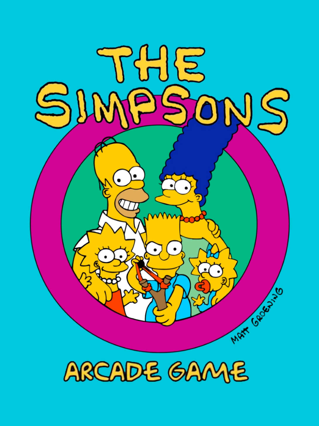The Simpsons Arcade Game cover