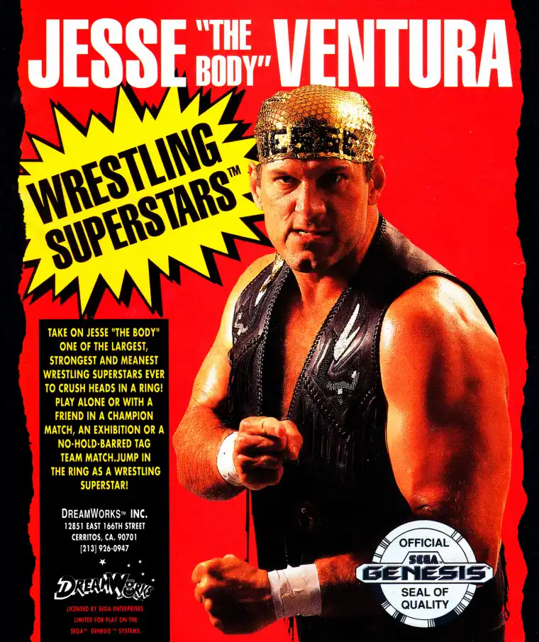 Jesse 'The Body' Ventura Wrestling Superstars cover