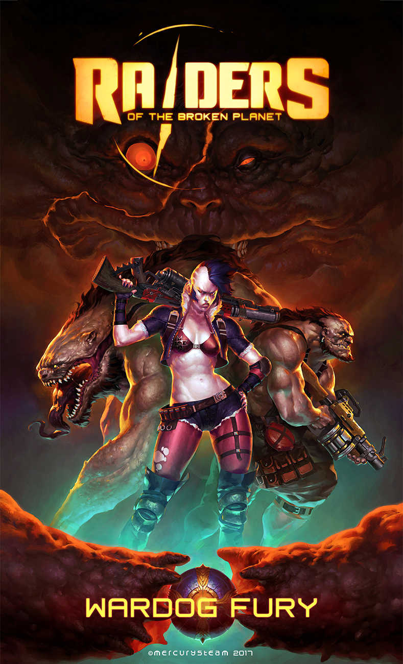 Raiders of the Broken Planet: Wardog Fury cover