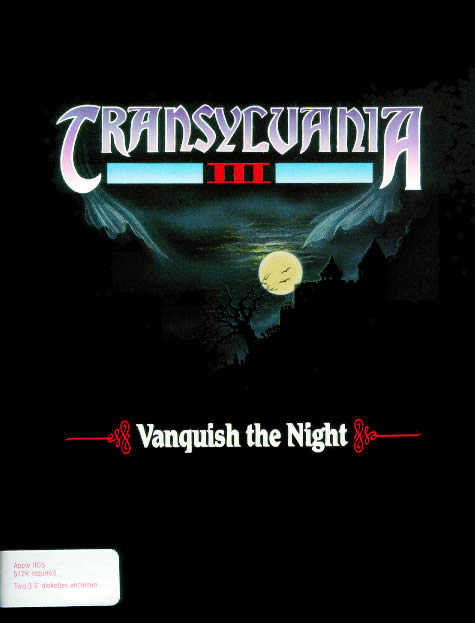 Transylvania III: Vanquish the Night cover