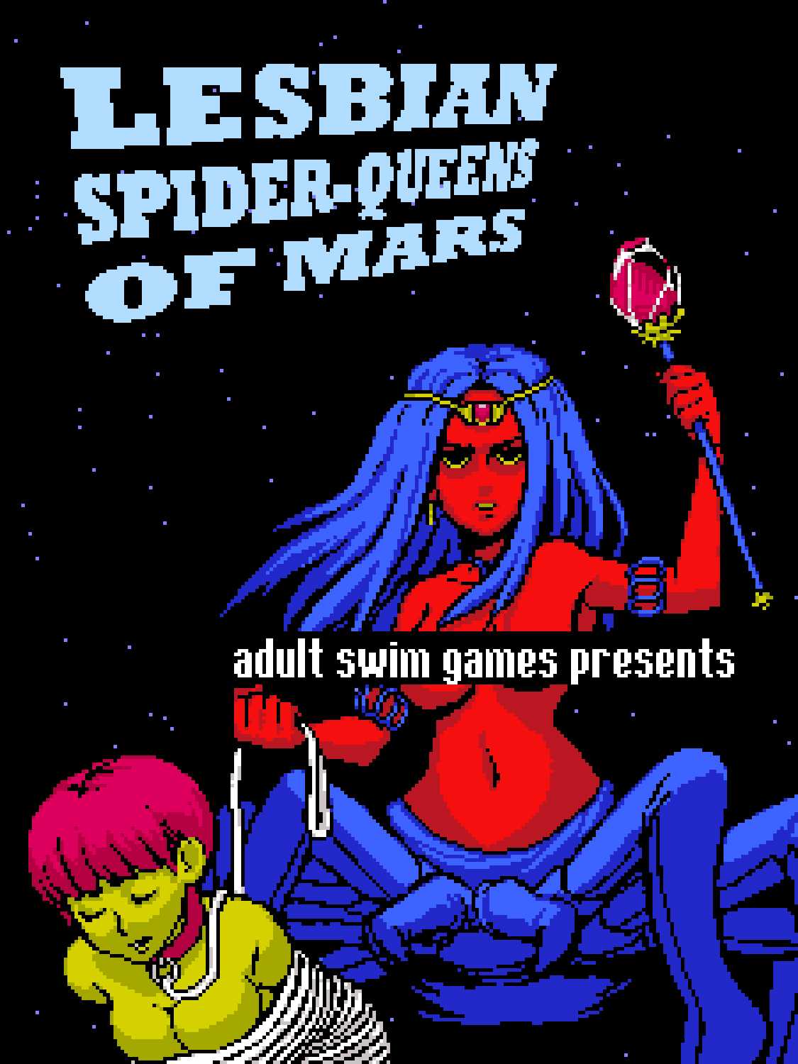 Lesbian Spider-Queens of Mars cover