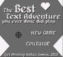 The Best Text Adventure cover