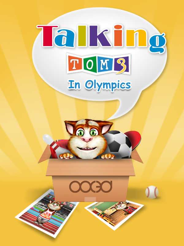 Talking Tom 3 in Olympics cover