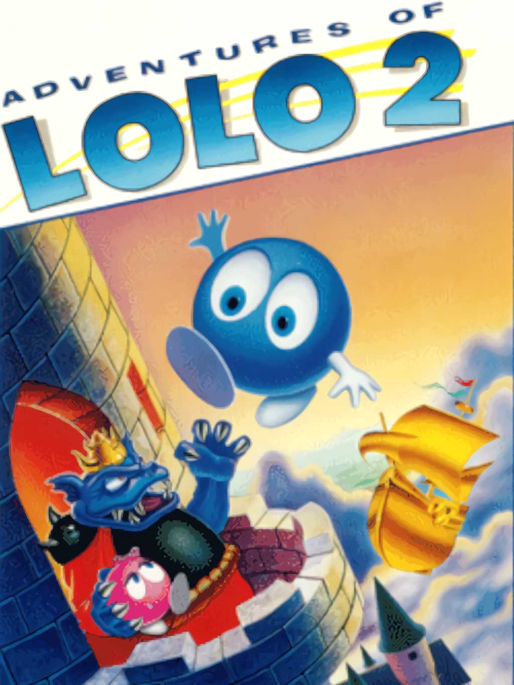 Adventures of Lolo 2 cover