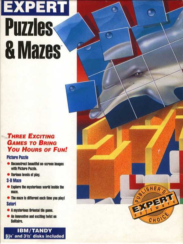Expert Puzzles & Mazes cover