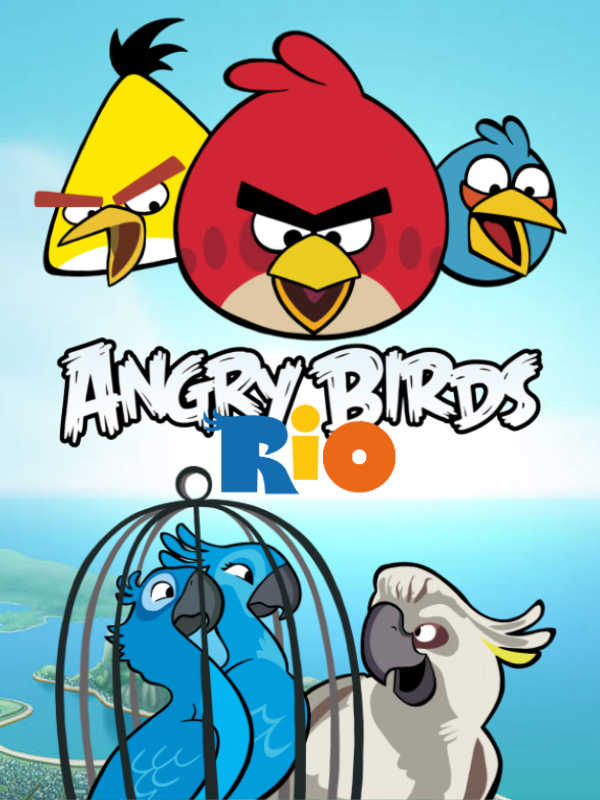 Angry Birds Rio cover