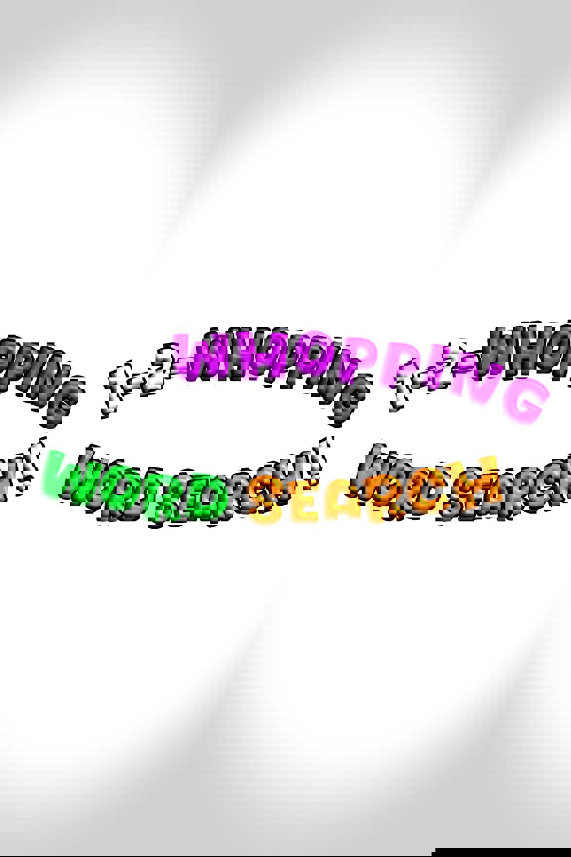 1-2-Whopping Word Search! cover