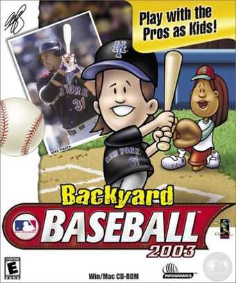Backyard Baseball 2003 cover