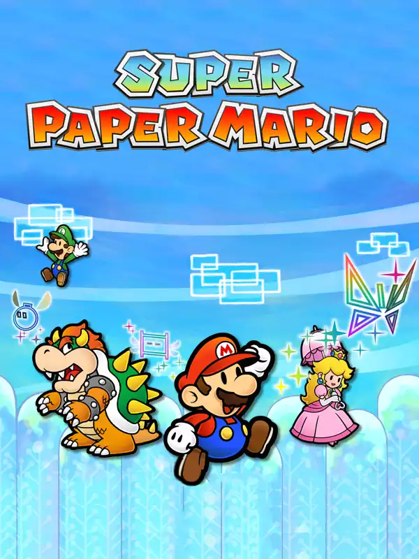 Super Paper Mario cover