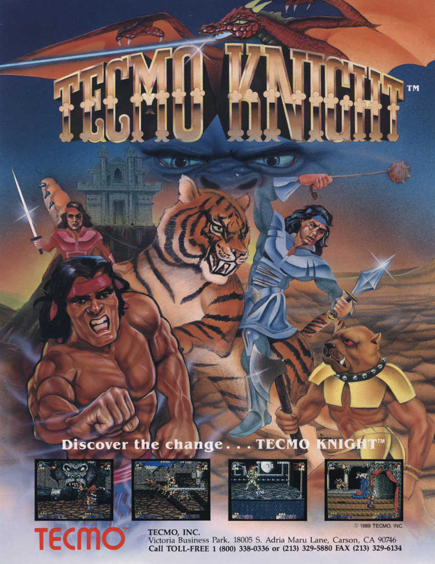 Tecmo Knight cover