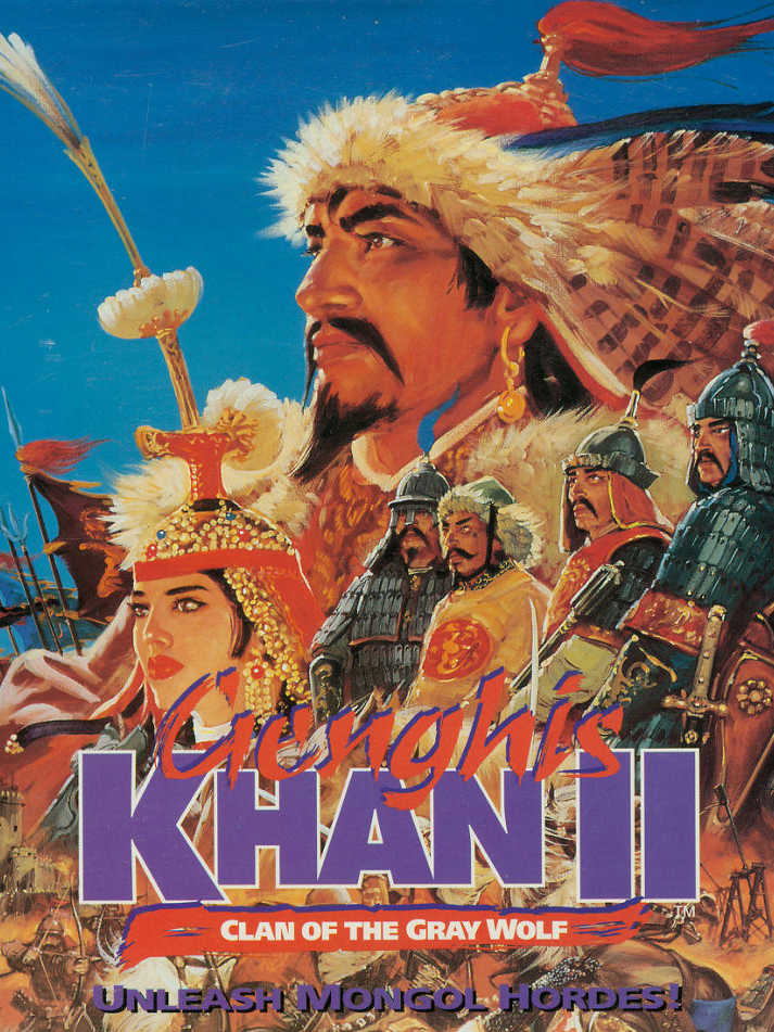 Genghis Khan II: Clan of the Gray Wolf cover