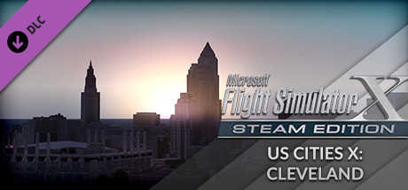 Microsoft Flight Simulator X: Steam Edition - US Cities X: Cleveland cover