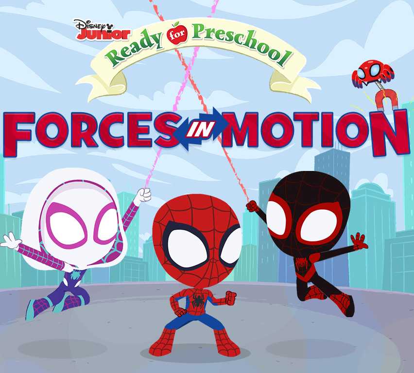 Disney Junior Ready for Preschool: Forces in Motion cover