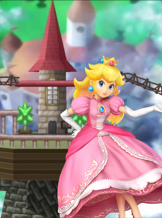 Super Smash Bros. for Nintendo 3DS: Peach's Castle cover