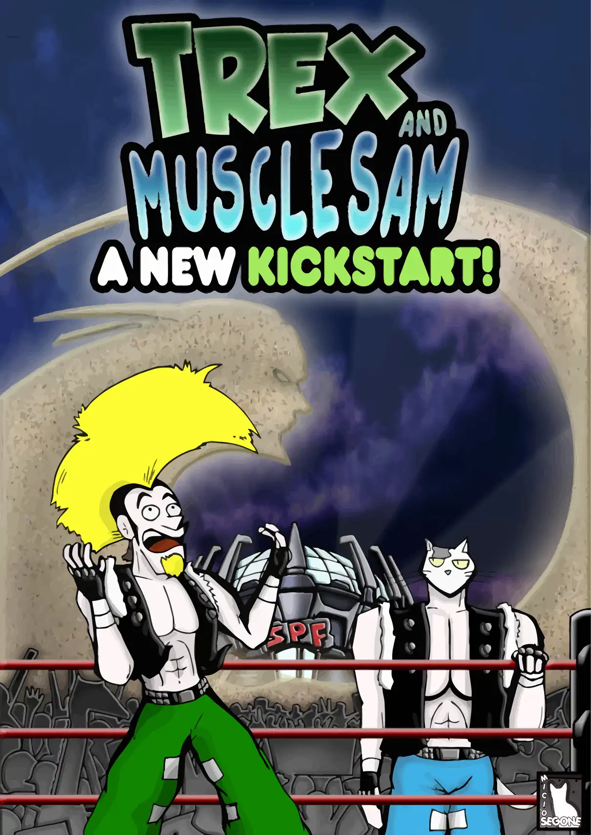 Trex and Muscle Sam: A New Kickstart! cover