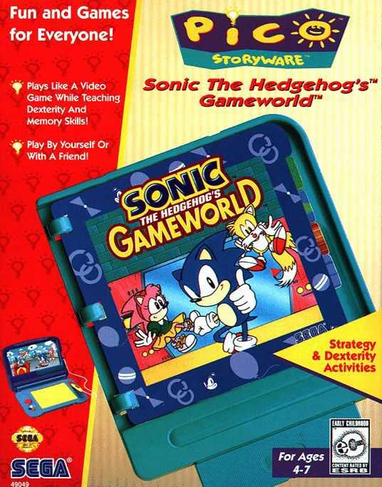 Sonic the Hedgehog's Gameworld cover