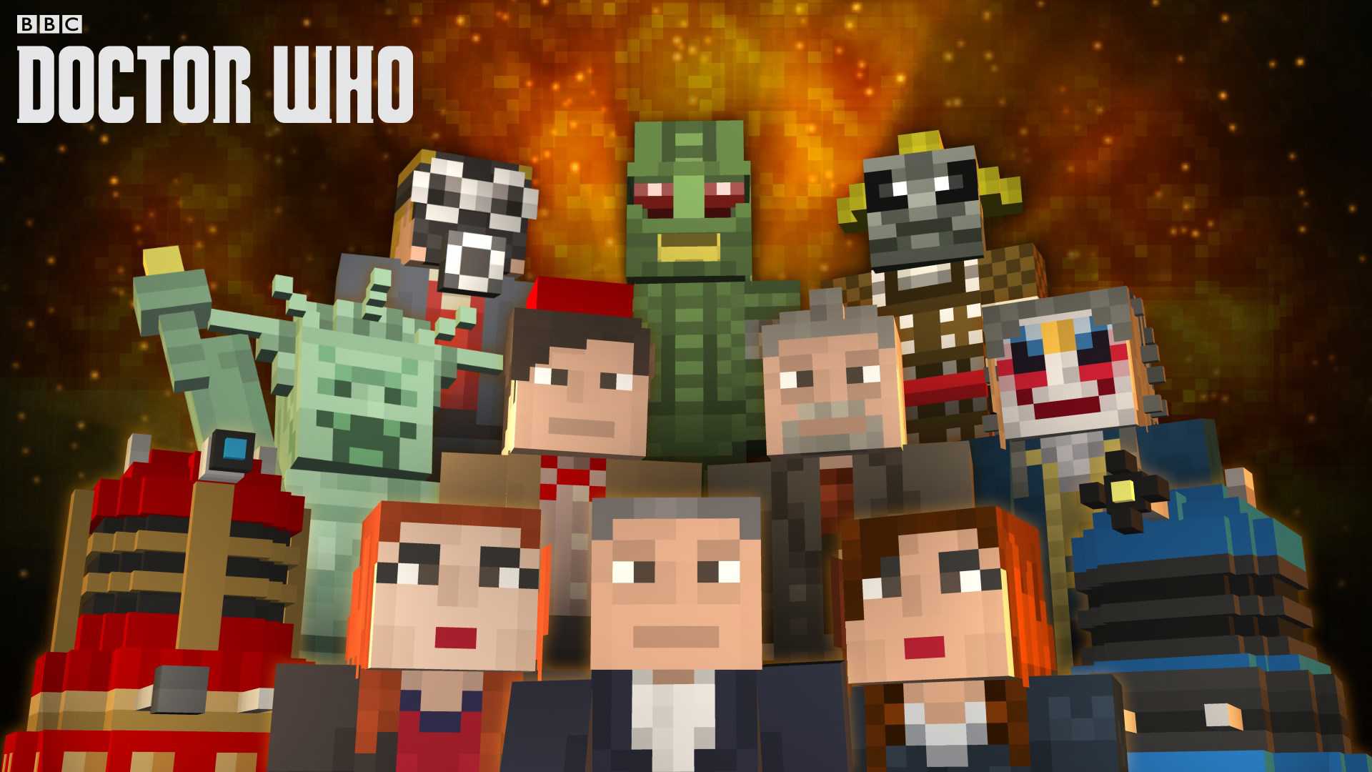 Minecraft: Doctor Who Skin Pack - Volume I cover
