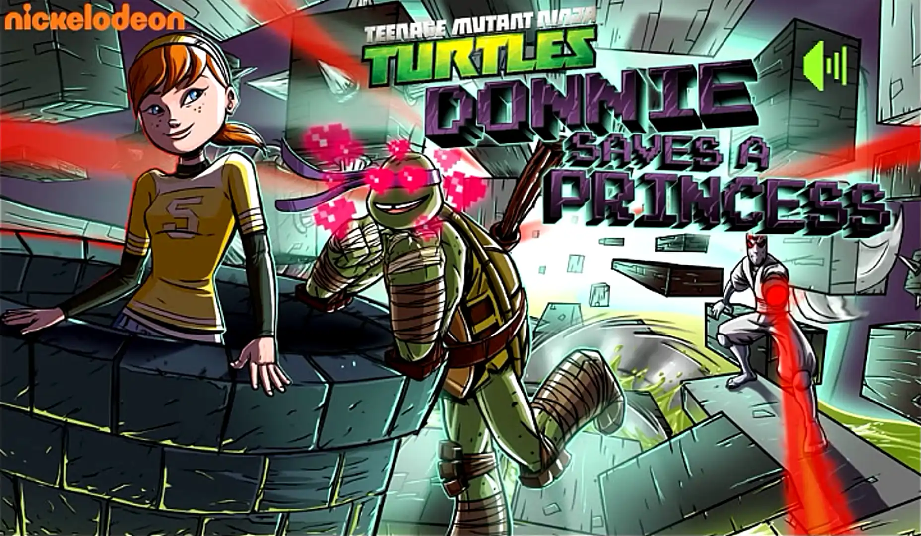 Teenage Mutant Ninja Turtles: Donnie Saves a Princess cover
