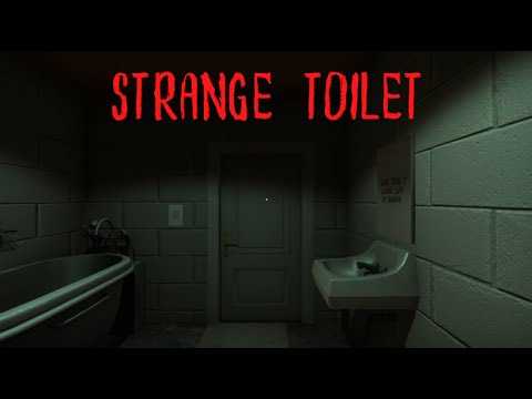 Strange Toilet cover