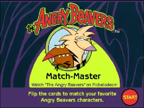 The Angry Beavers: Match-Master cover