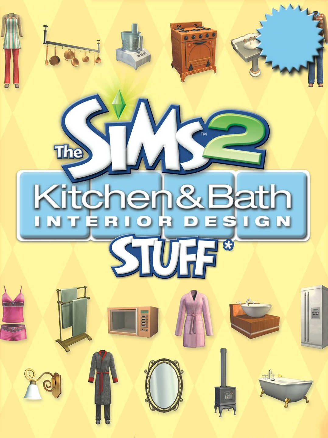 The Sims 2: Kitchen & Bath Interior Design Stuff cover