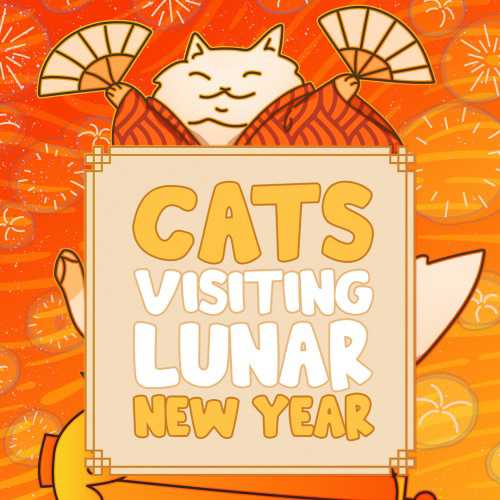 Cats Visiting Lunar New Year cover