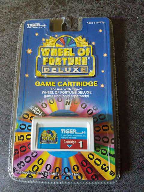 Wheel of Fortune Deluxe Cartridge #1 cover
