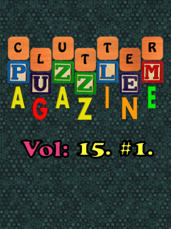 Clutter Puzzle Magazine Vol. 15 No. 1: Collector's Edition cover