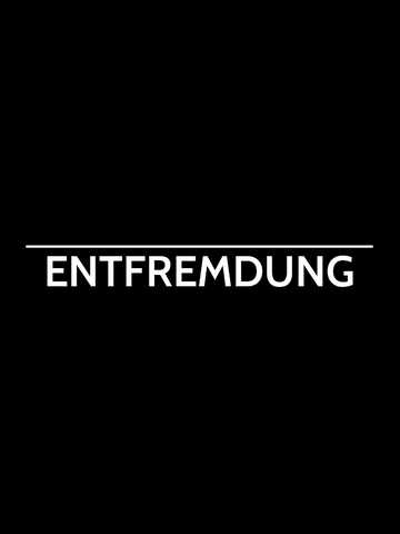 Entfremdung cover