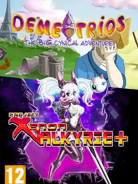 Demetrios: The Big Cynical Adventure & Xenon Valkyrie+ cover