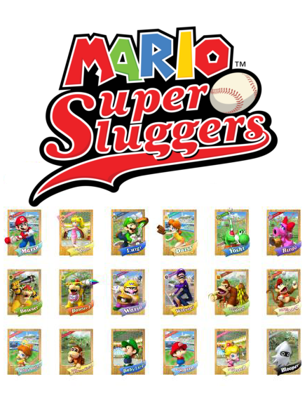Mario Super Sluggers Cards cover