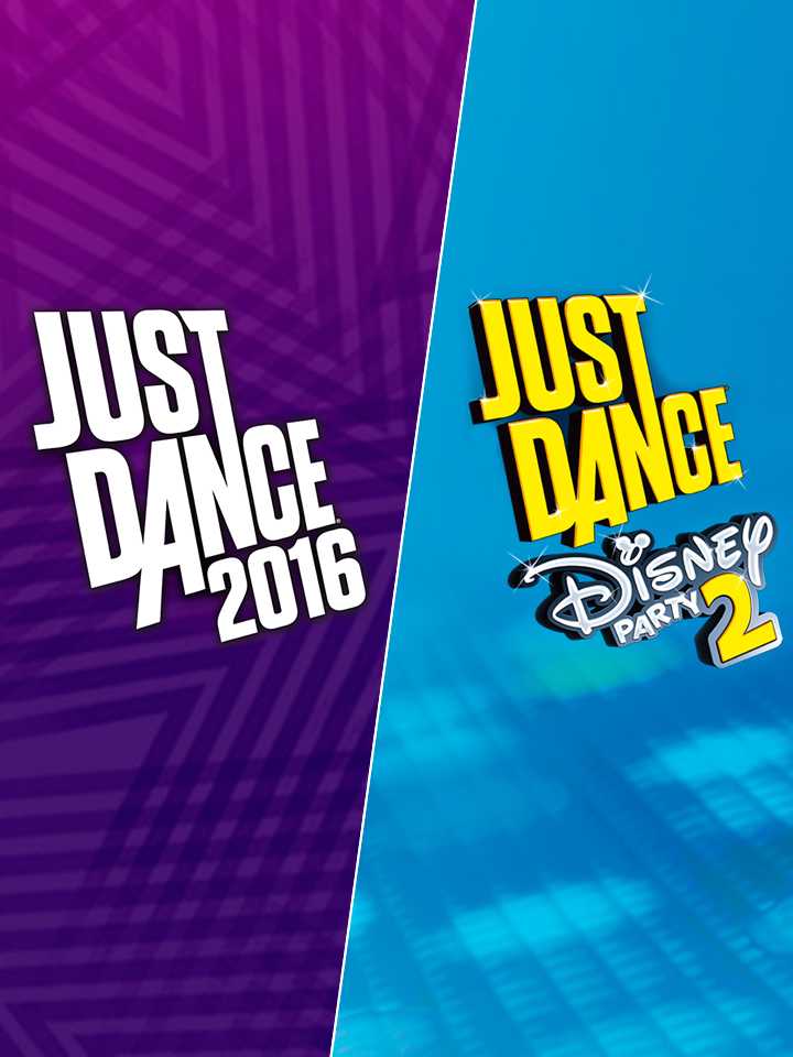 Just Dance 2016 & Just Dance: Disney Party 2 cover