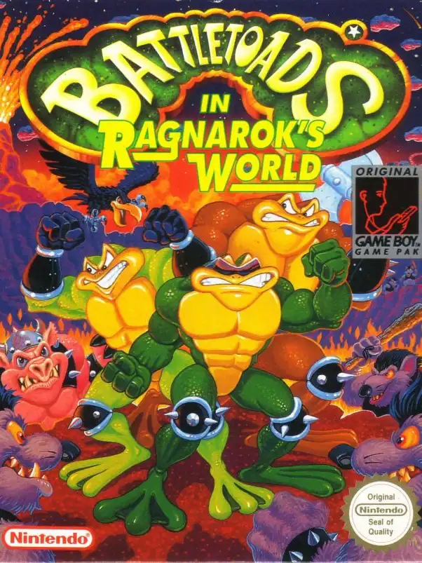 Battletoads in Ragnarok's World cover