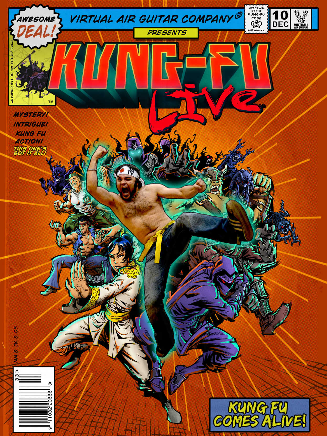 Kung-Fu Live cover