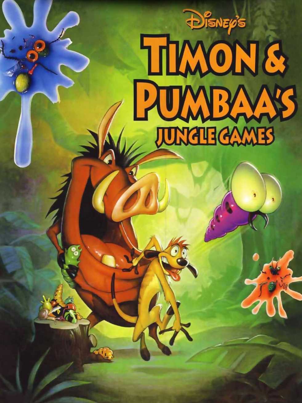 Disney's Timon & Pumbaa's Jungle Games cover