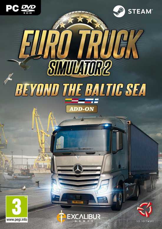 Euro Truck Simulator 2: Beyond the Baltic Sea cover