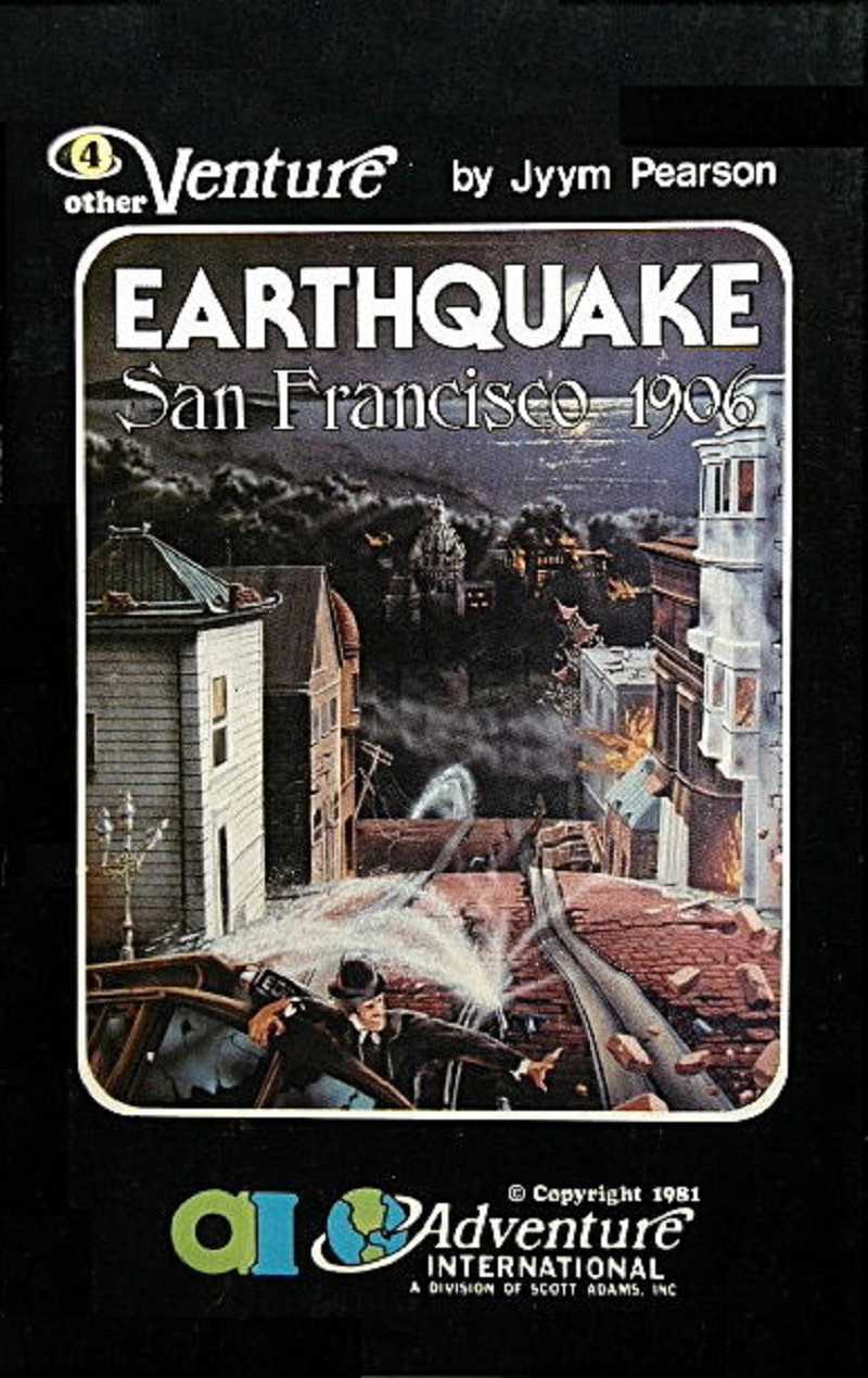 Earthquake San Francisco 1906 cover