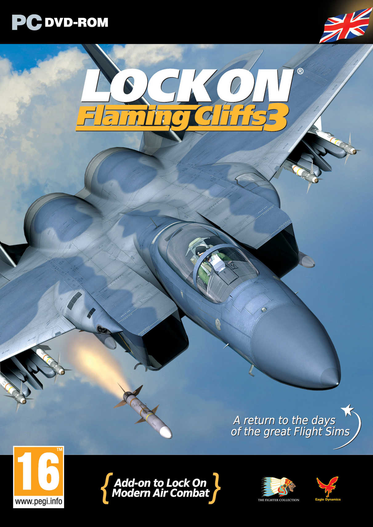Lock on: Flaming Cliffs 3 cover