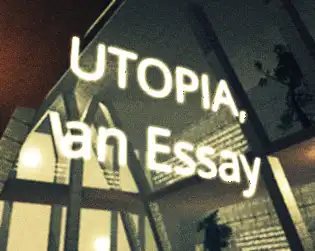 Utopia, an Essay cover