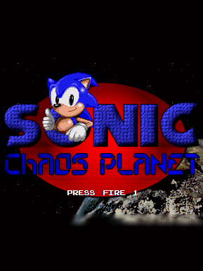 Sonic Chaos Planet cover
