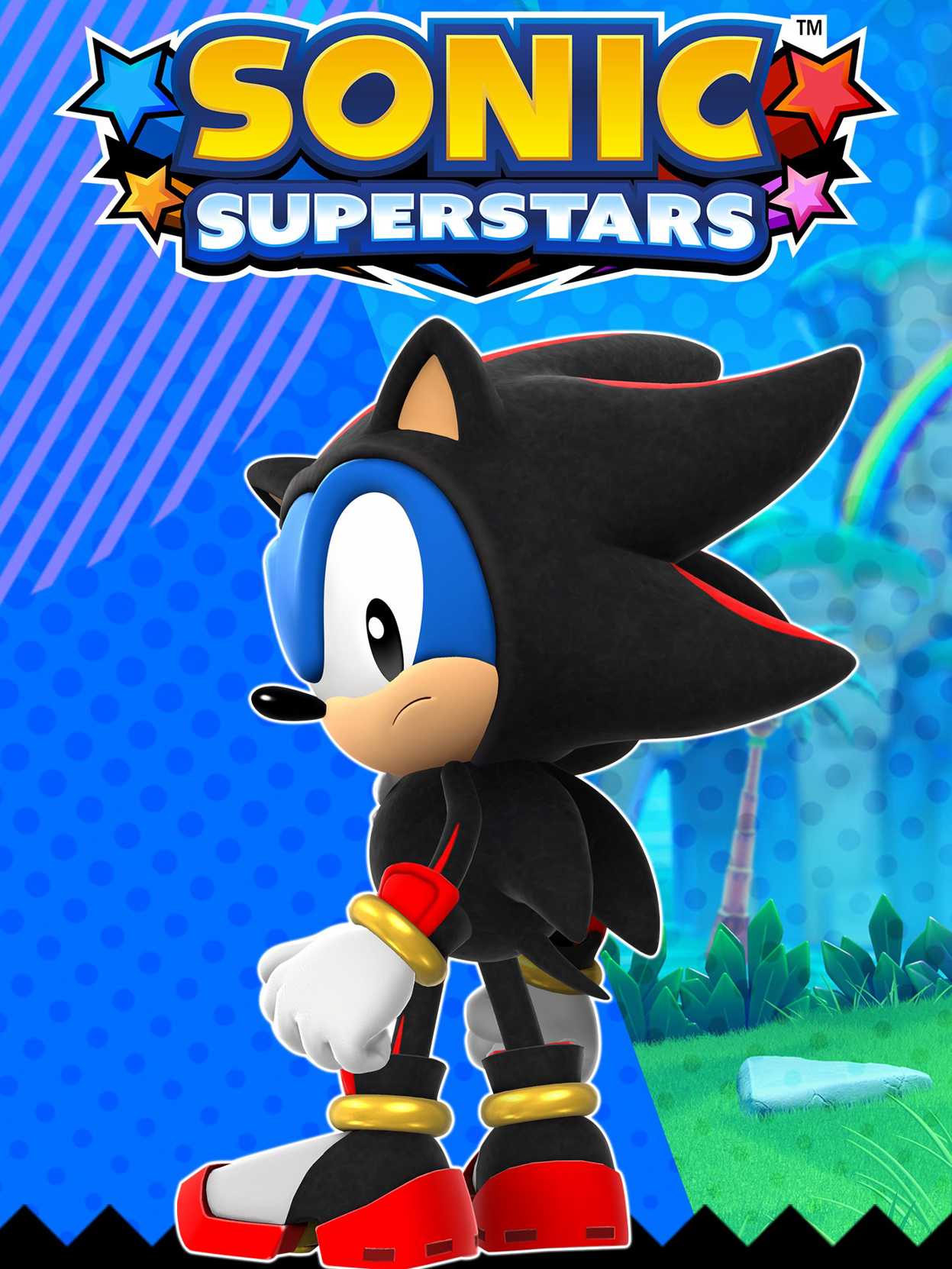 Sonic Superstars: Shadow Costume for Sonic cover