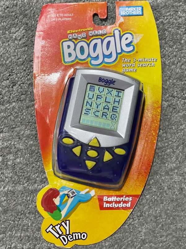 Hand Held Boggle cover