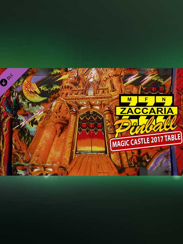Zaccaria Pinball: Magic Castle 2017 Table cover