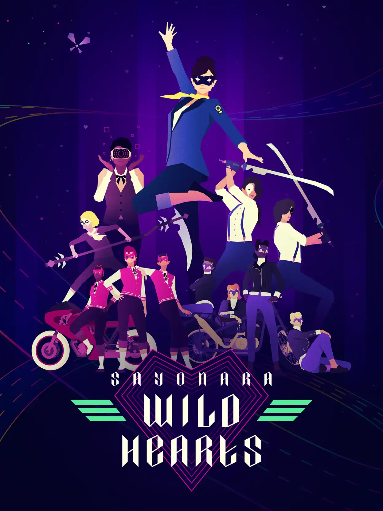 Sayonara Wild Hearts cover