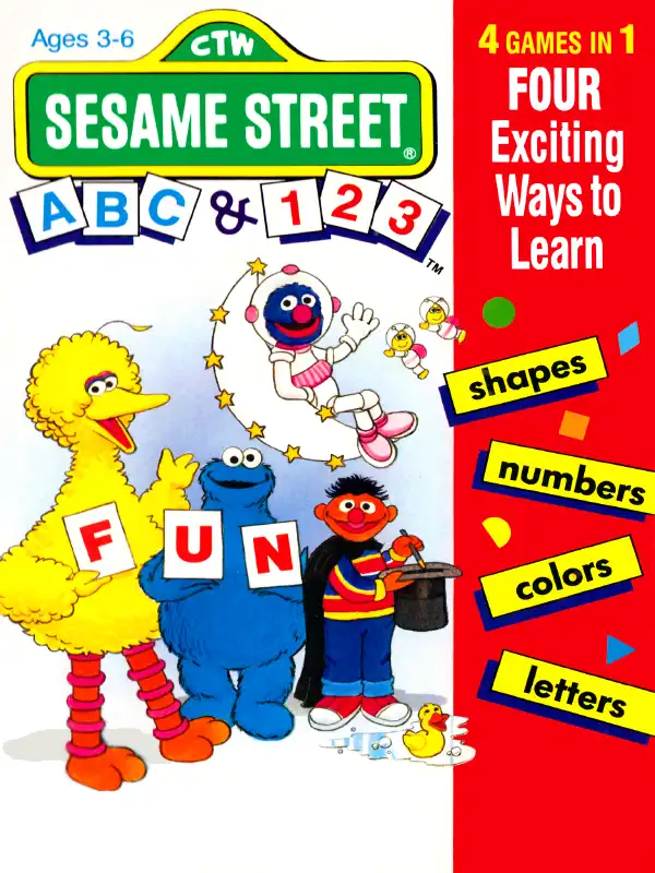 Sesame Street ABC & 123 cover