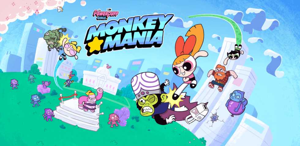 The Powerpuff Girls: Monkey Mania cover