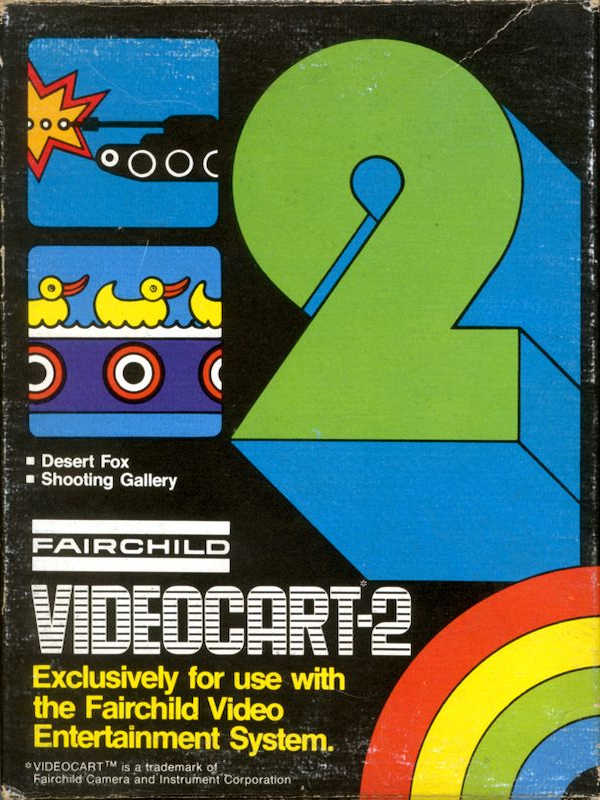 Videocart-2: Desert Fox & Shooting Gallery cover