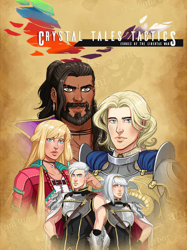 Crystal Tales Tactics: Echoes of the Libertas War cover