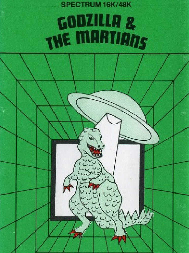 Godzilla and the Martians cover