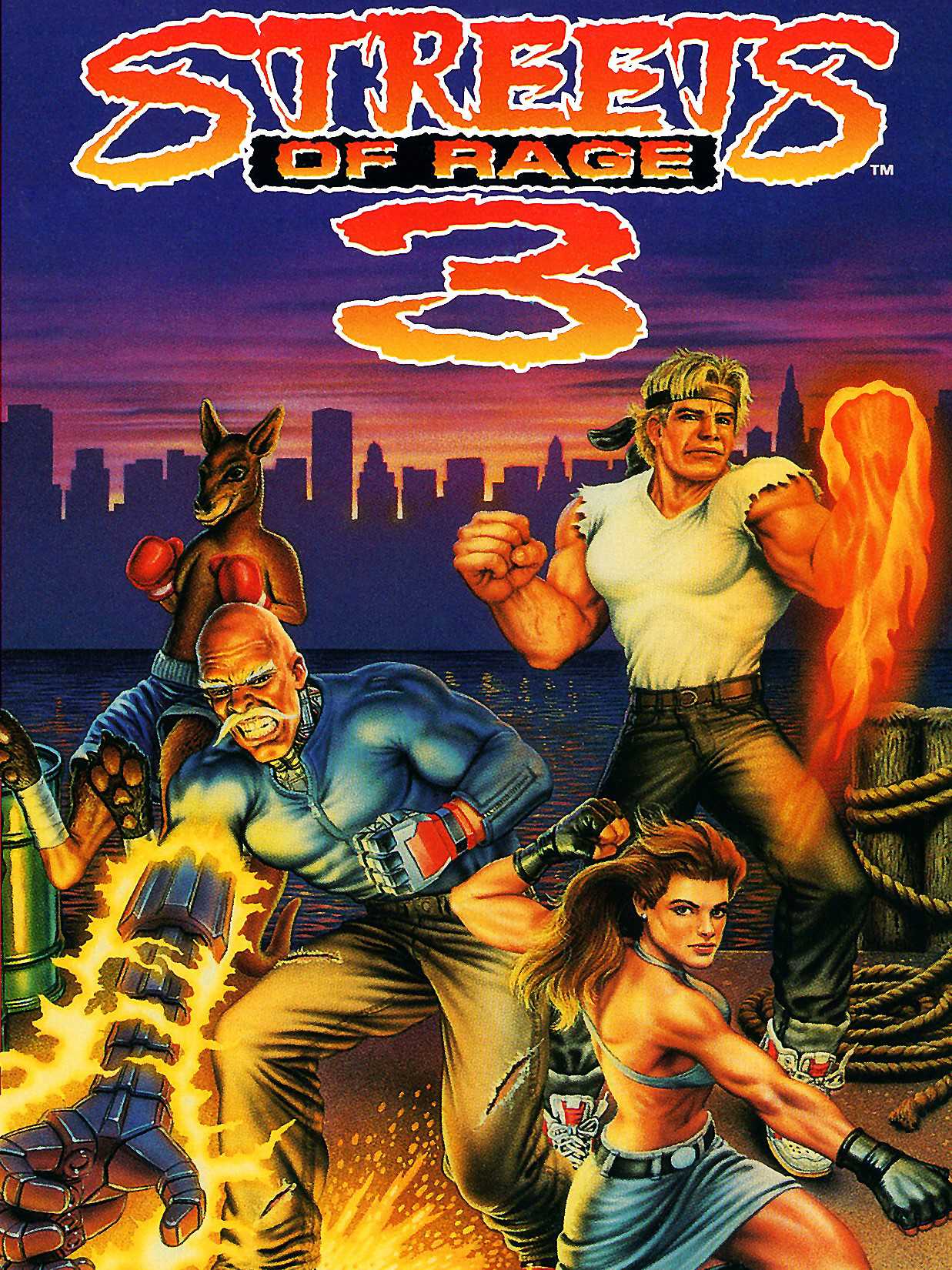 Streets of Rage 3 cover